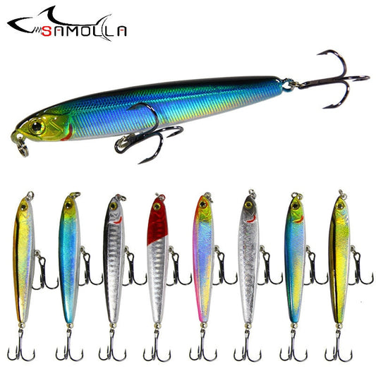 Pencil  Fishing Lure Weights 14-18g Long Throw Isca Artificial Sinking Pencil Die Fly Hard Bait Fishing Lures 2019 Fish Bait