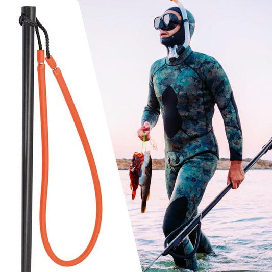 Spear Fishing Equipment Rubber Pole Spear Sling Soft Ice Fishing Accessories With High Elasticity For Fishing Lovers Fathers