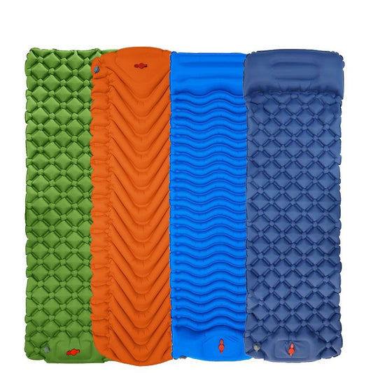Ultralight Inflatable Cushion 1 Person 190cm Outdoor Camping Tent Sleeping Mat Built-in Foot Press Inflatable Mattress - The Northern Experience