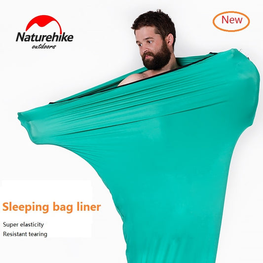 Naturehike Outdoor travel high elasticity sleeping bag liner portable carry sheet hotel anti dirty sleeping bag - The Northern Experience